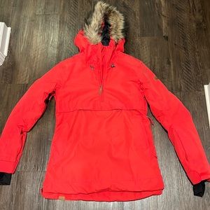 Roxy Women’s Ski Anorak jacket Coral